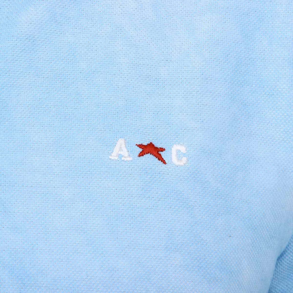 Polo Andrew Charles para hombre de manga corta azul claro SIMBA