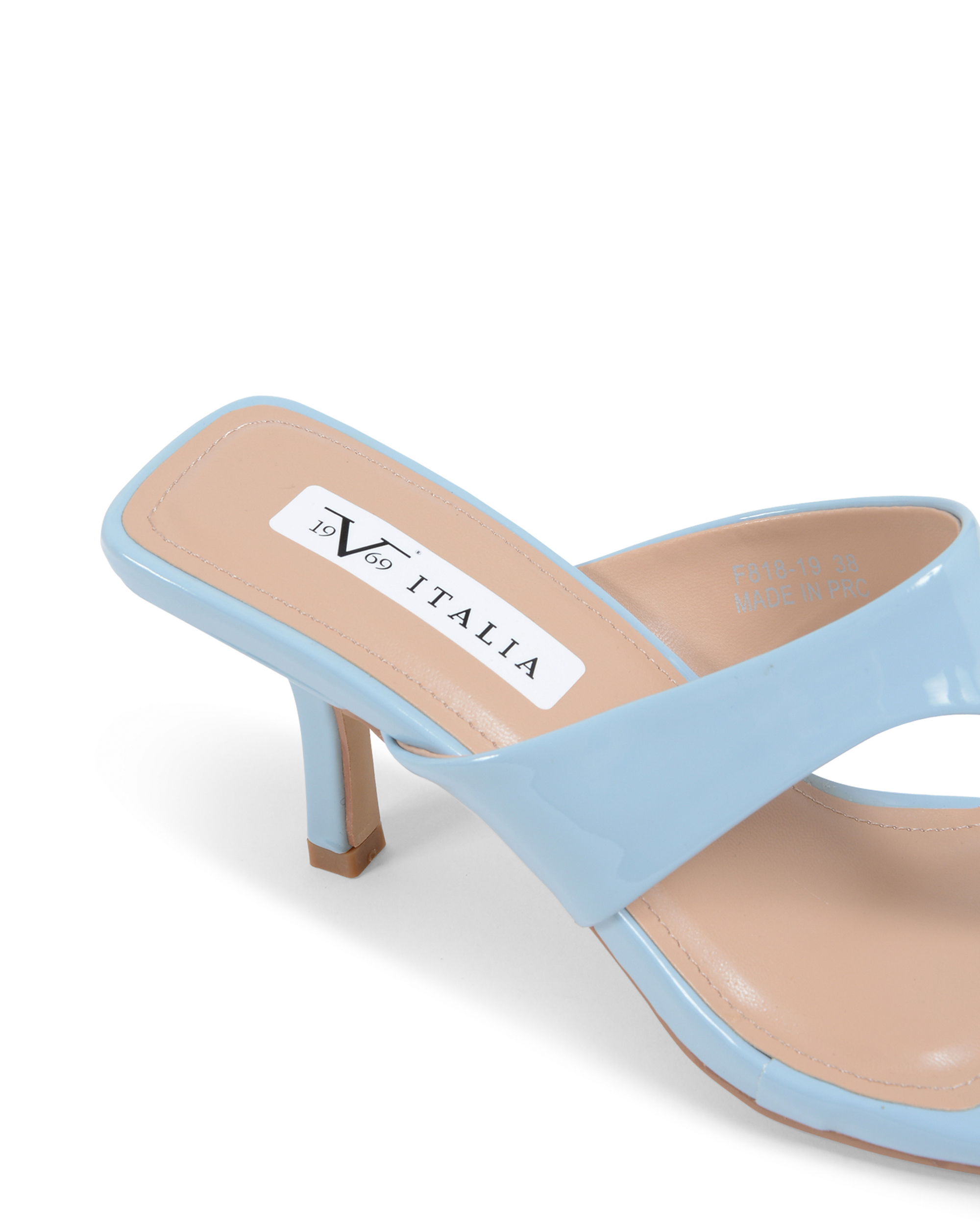 19V69 Italia Sandalia tipo mule para mujer Azul V81819 AZUL