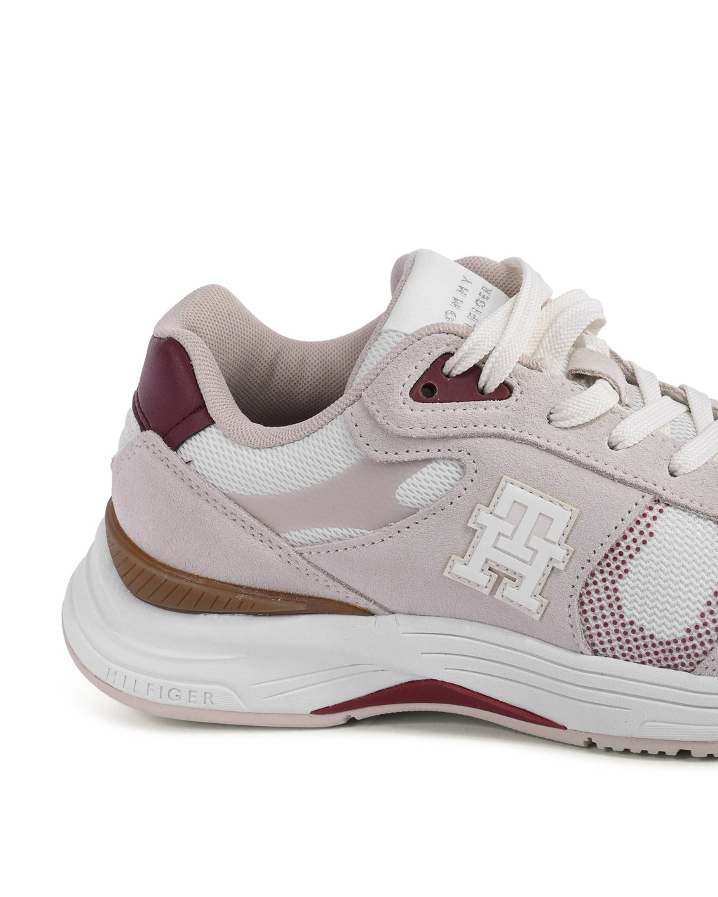 Tommy Hilfiger Womens Sneaker White FW0FW07586YBH