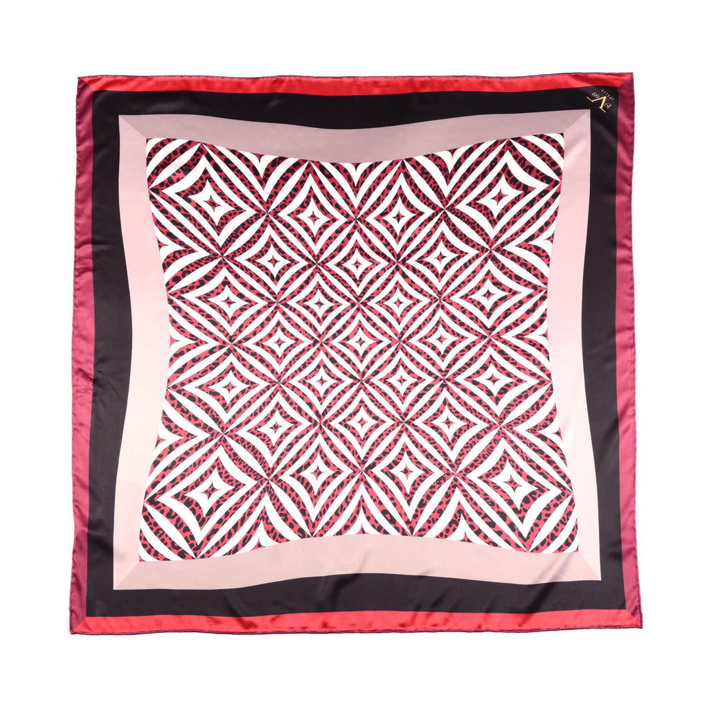 V 1969 Italia Womens Foulard Multicolor VIOLET