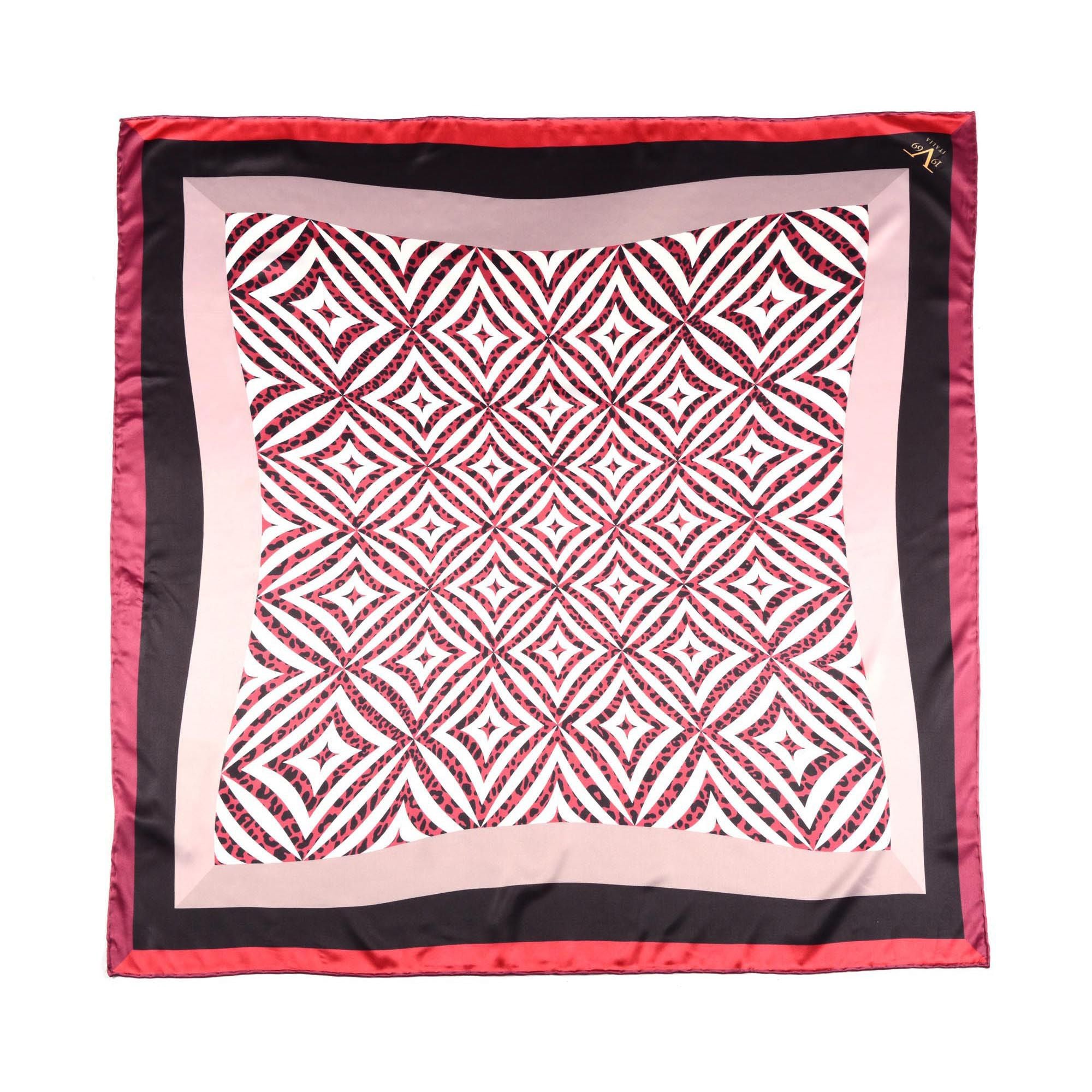 V 1969 Italia Womens Foulard Multicolor VIOLET
