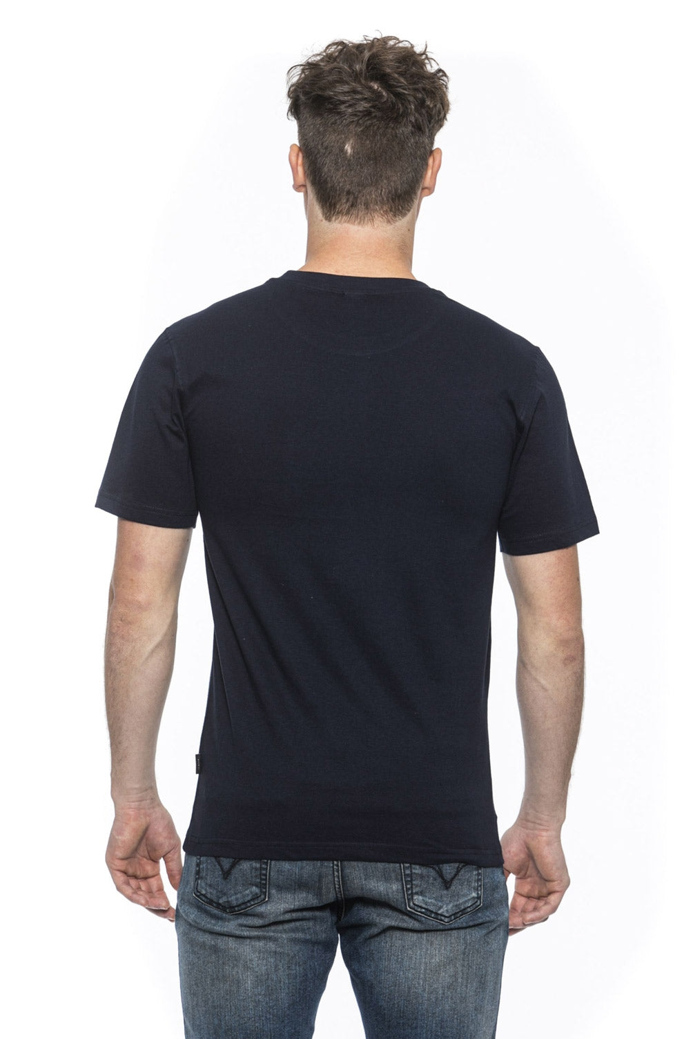 19V69 Italia Camiseta para hombre Azul TROY AZUL MARINO