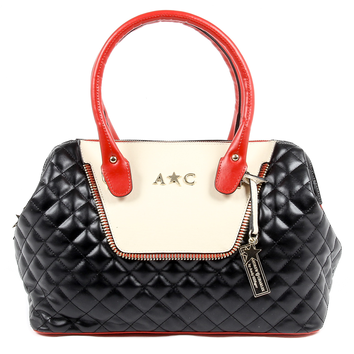 Andrew Charles Womens Handbag Black DALYA