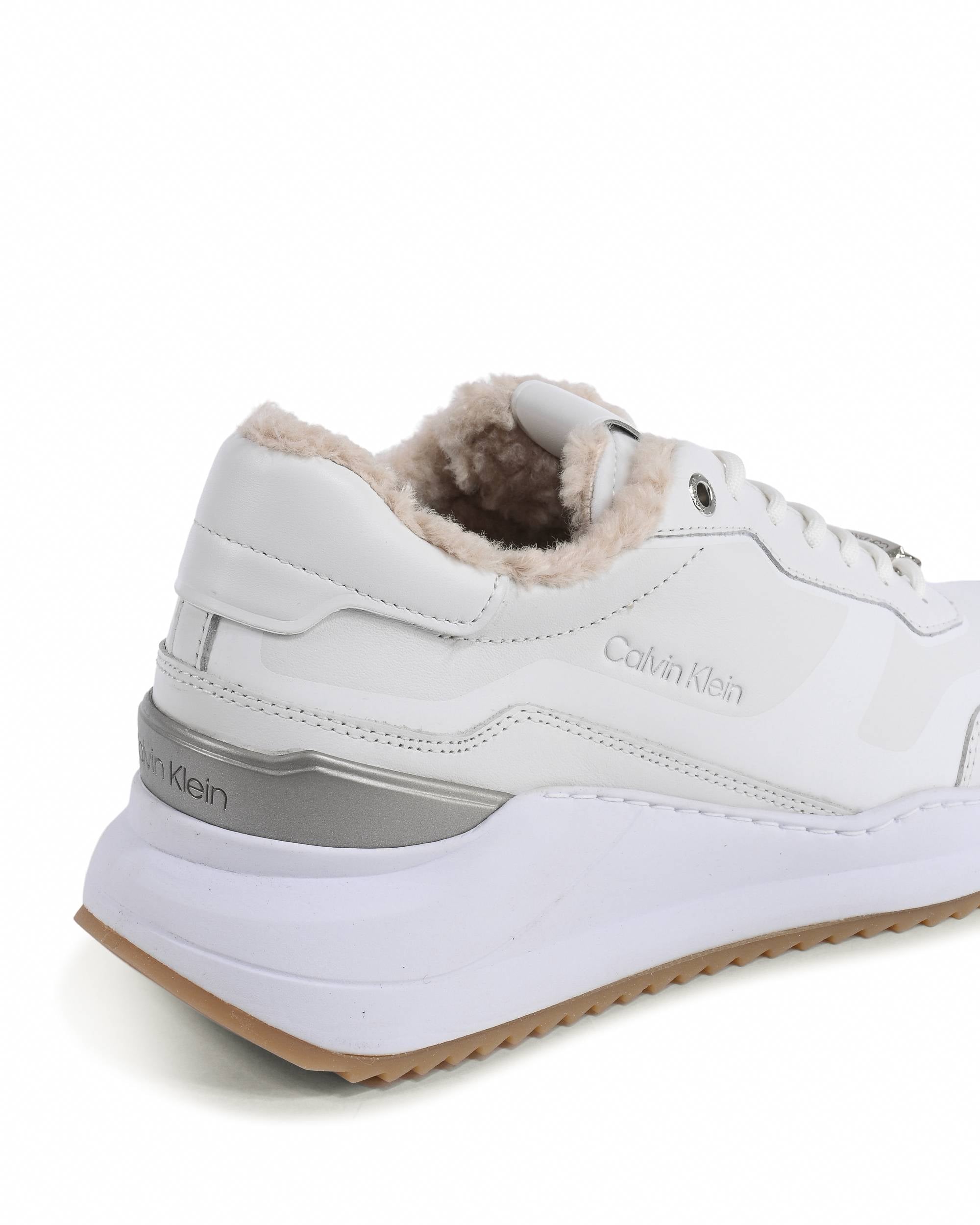 Zapatillas Calvin Klein para mujer BLANCAS HW0HW01222YAF