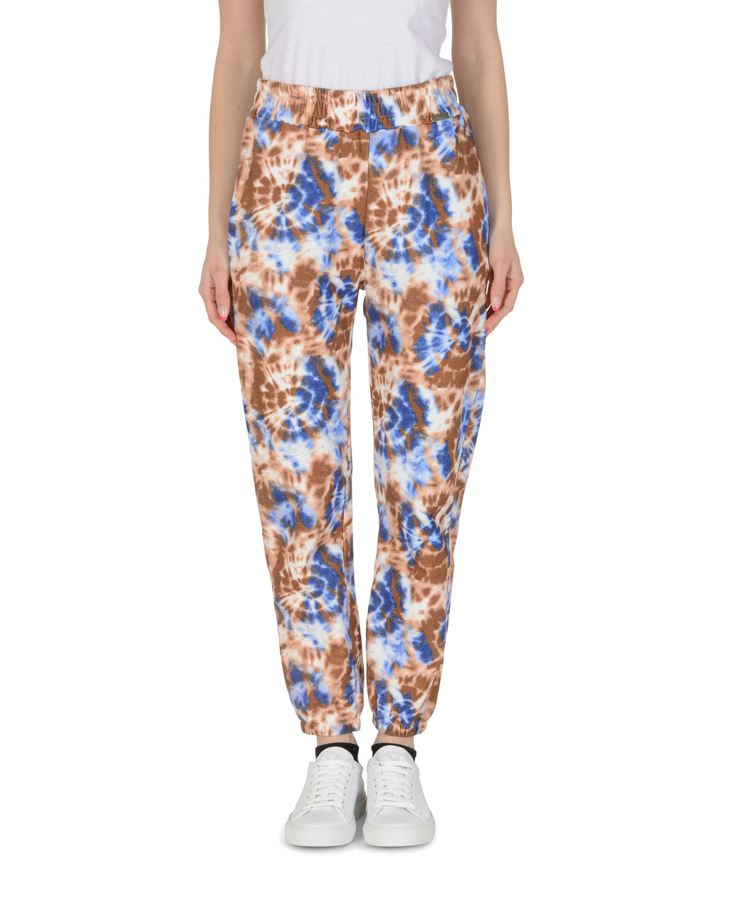 19V69 Italia Pantalones de mujer Multicolor PANTALÓN GALAXY AZUL MULTICOLOR