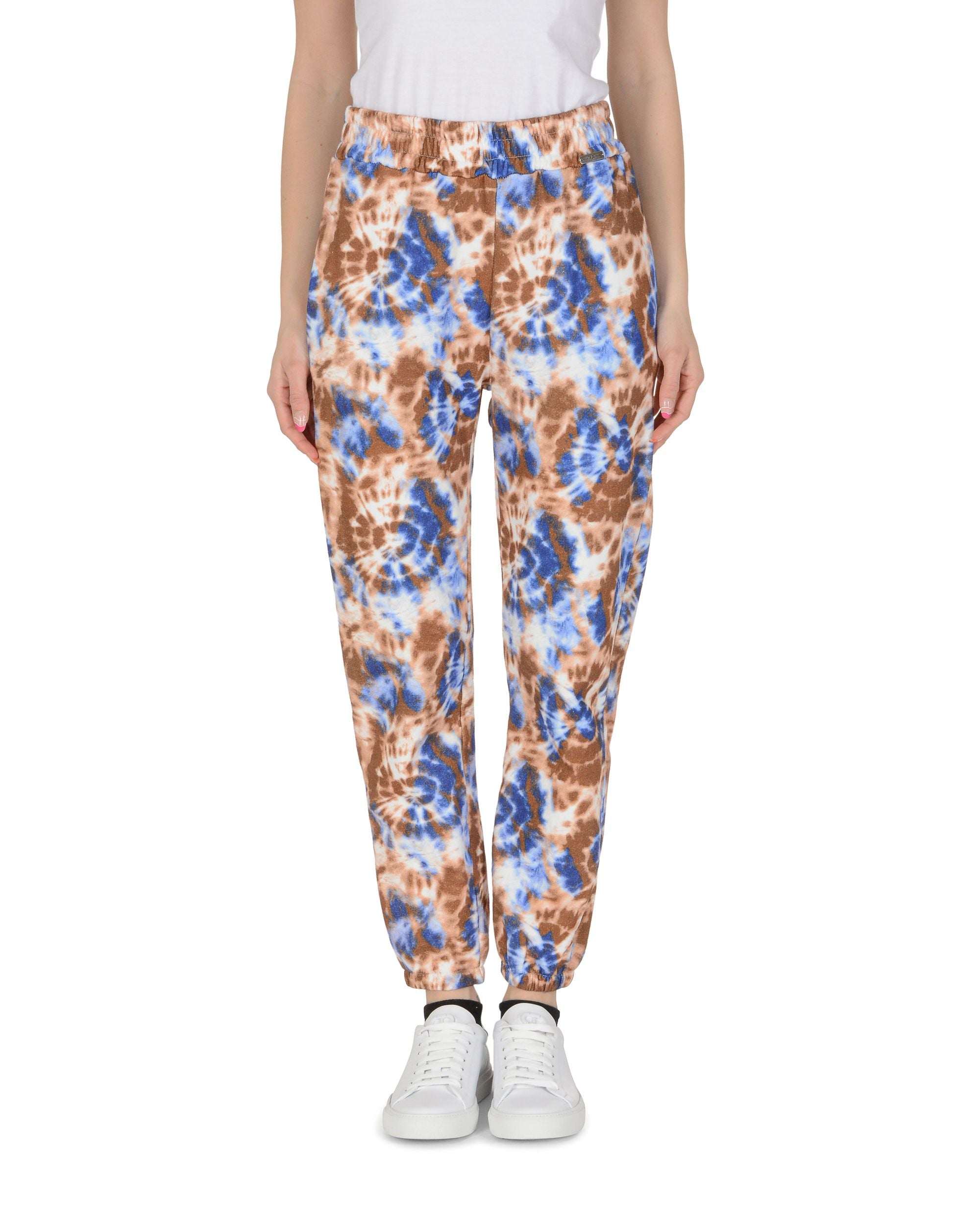 19V69 Italia Pantalones de mujer Multicolor PANTALÓN GALAXY AZUL MULTICOLOR