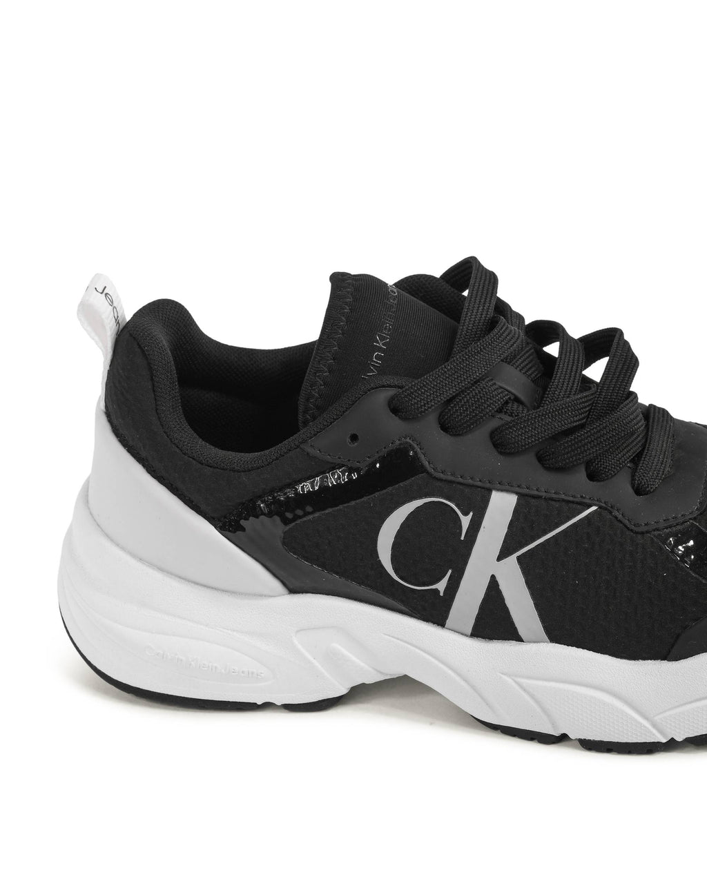Zapatillas Calvin Klein para mujer negras YW0YW00946BDS