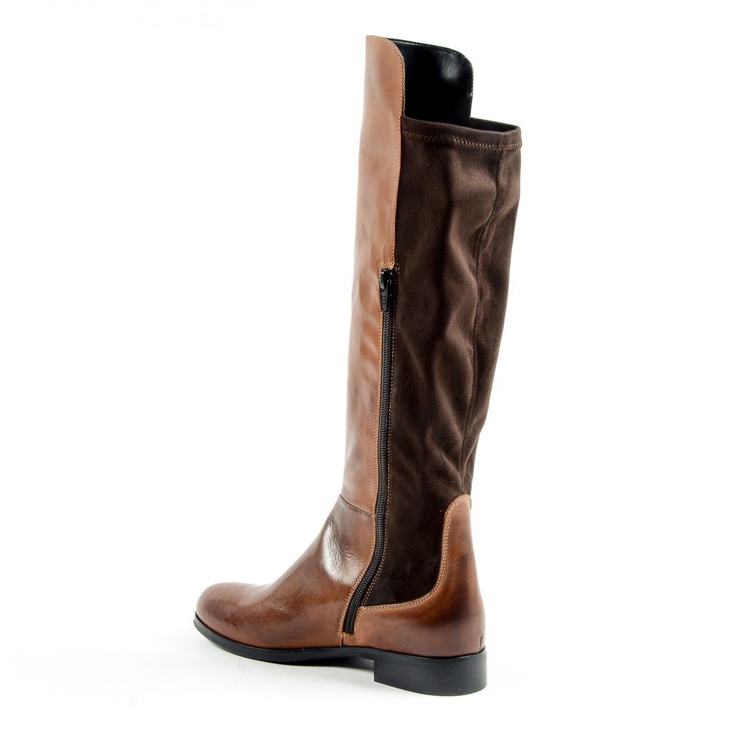 V 1969 Italia Womens High Boot Brown GRAPE