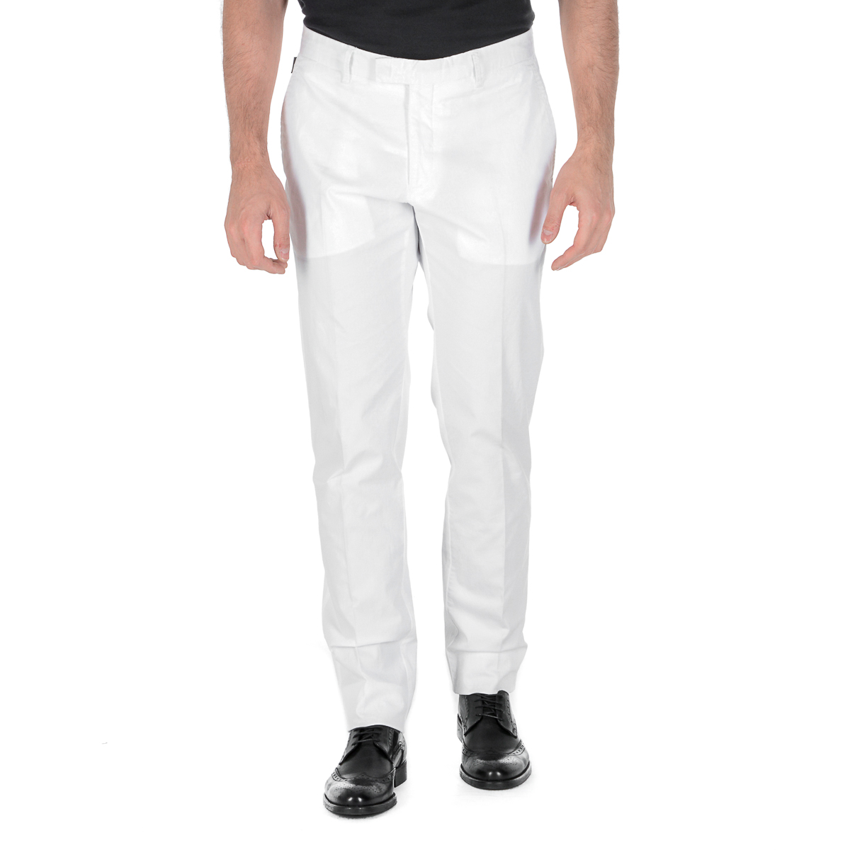 Armani Collezioni Mens Pants White
