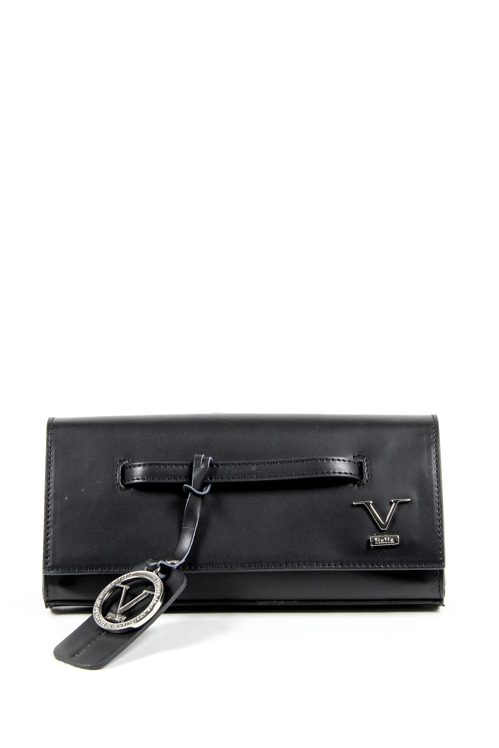 Bolso de mano para mujer V 1969 Italia V015-S RUGA NERO