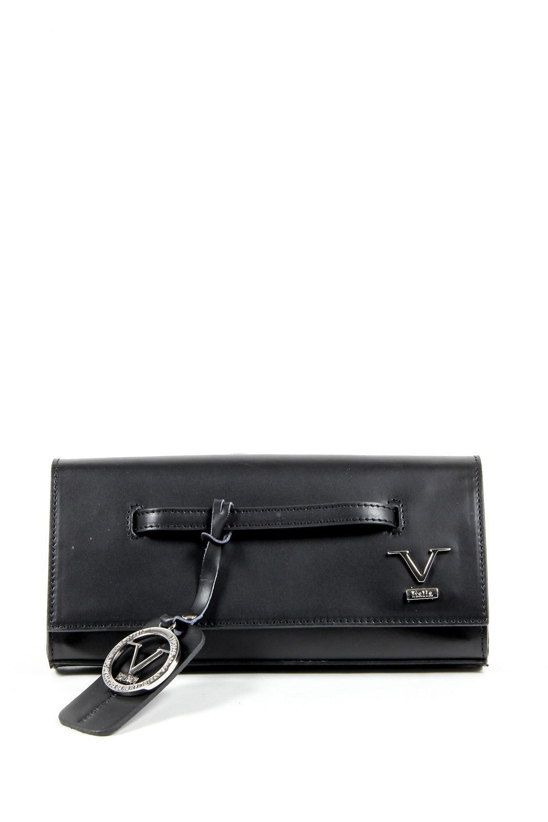 Bolso de mano para mujer V 1969 Italia V015-S RUGA NERO