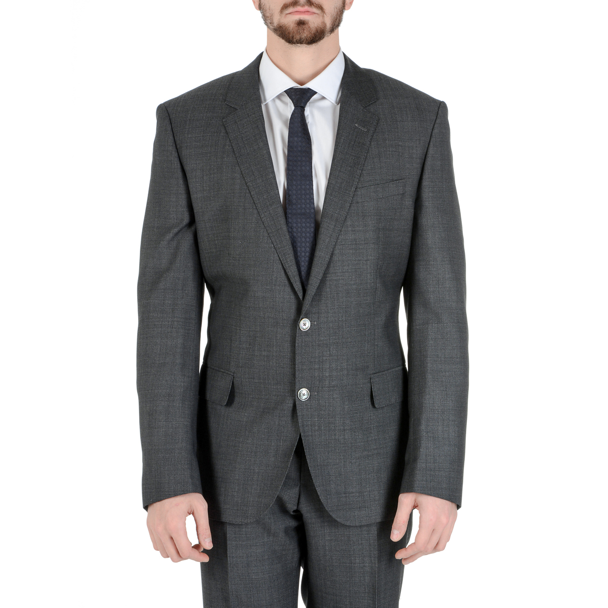 Traje Hugo Boss para hombre gris HUTSON GANDER