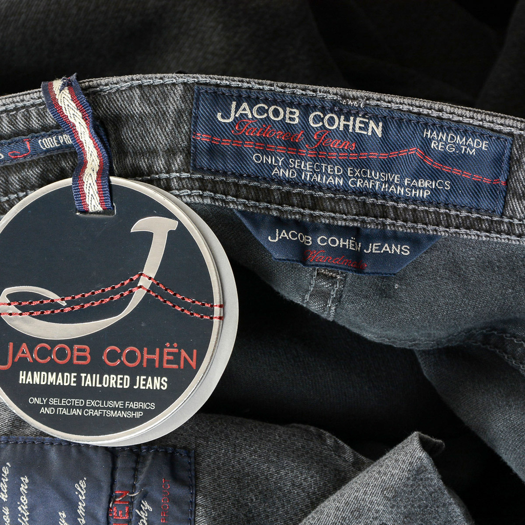 Jacob Cohen Mens Pants J688 Dark Grey