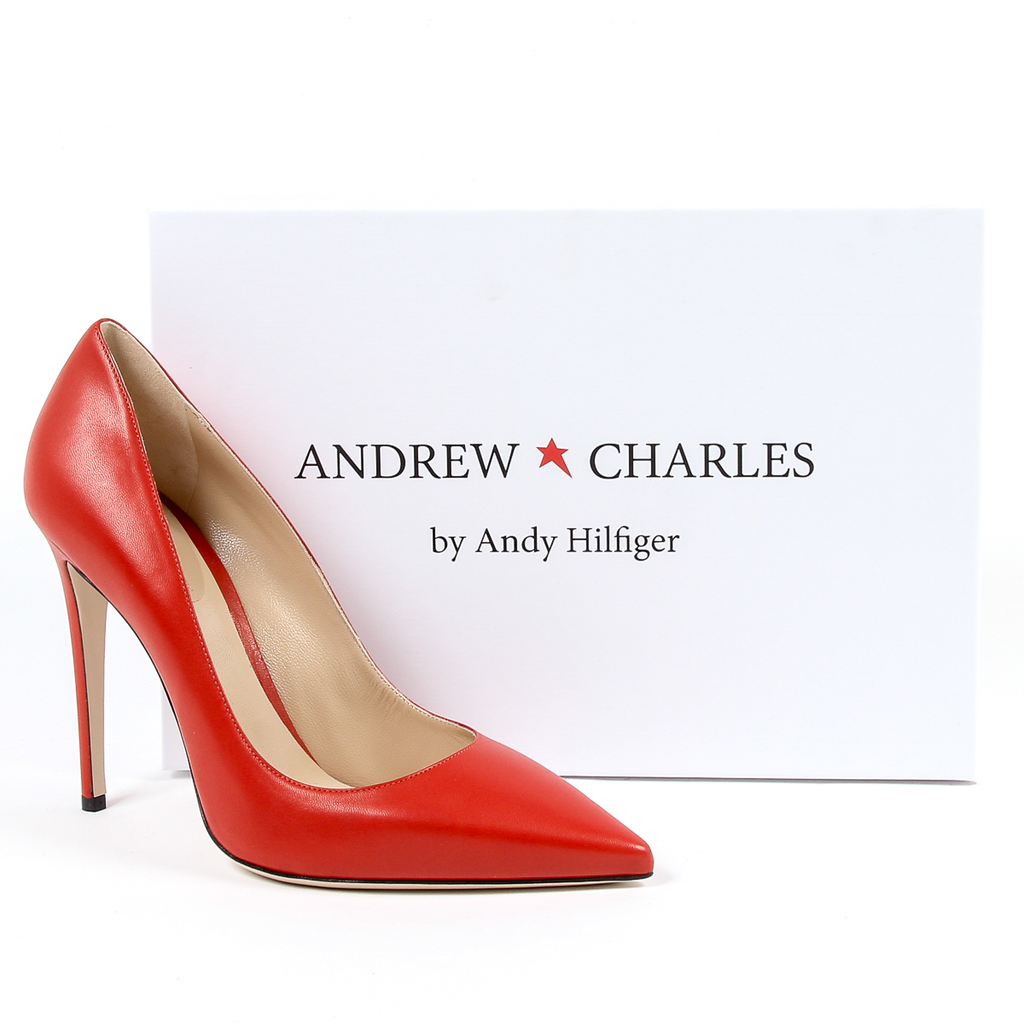 Zapatos de salón para mujer Andrew Charles By Andy Hilfiger en rojo AUSTIN