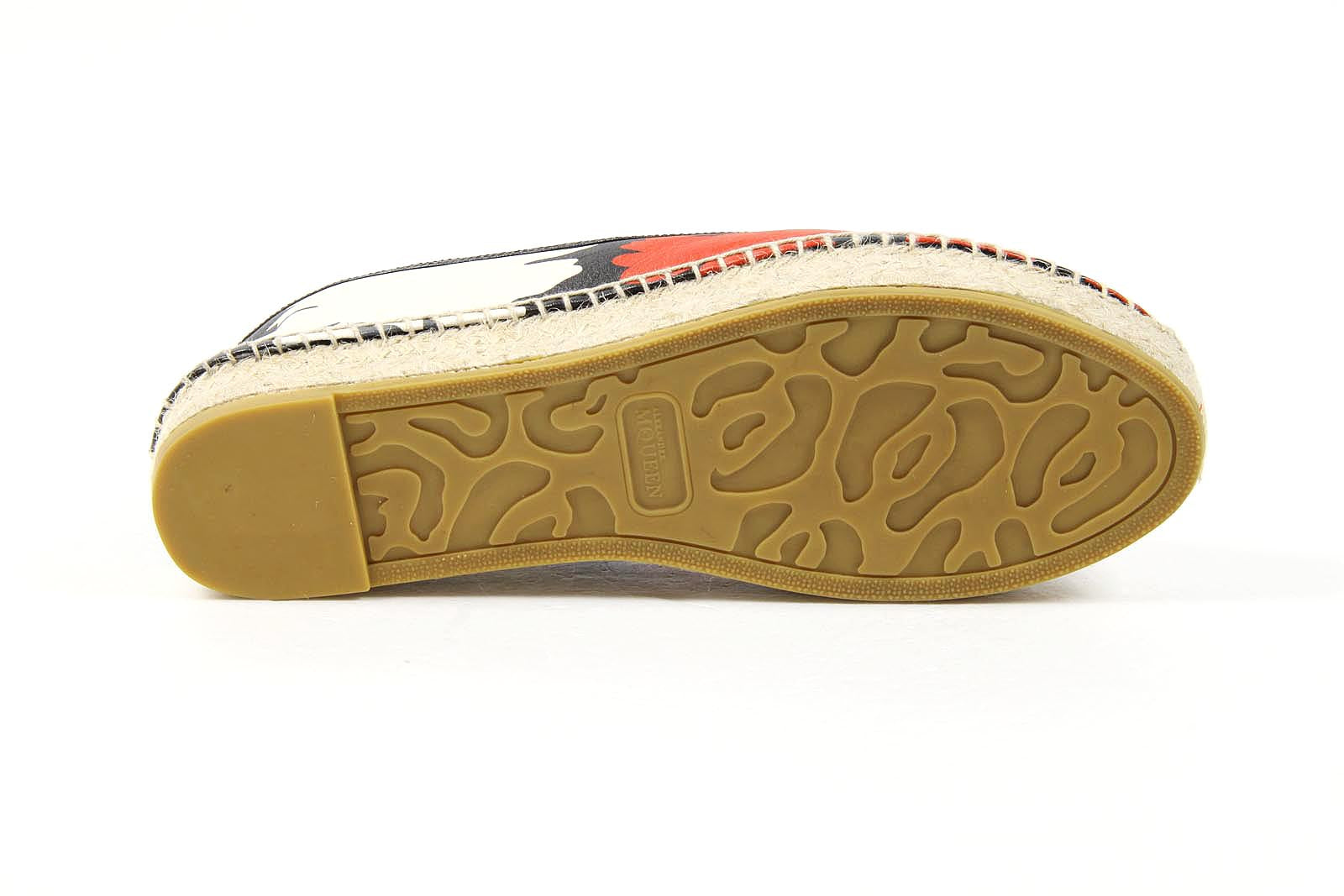 Alpargatas de mujer Alexander McQueen 383960 WHI72 8485