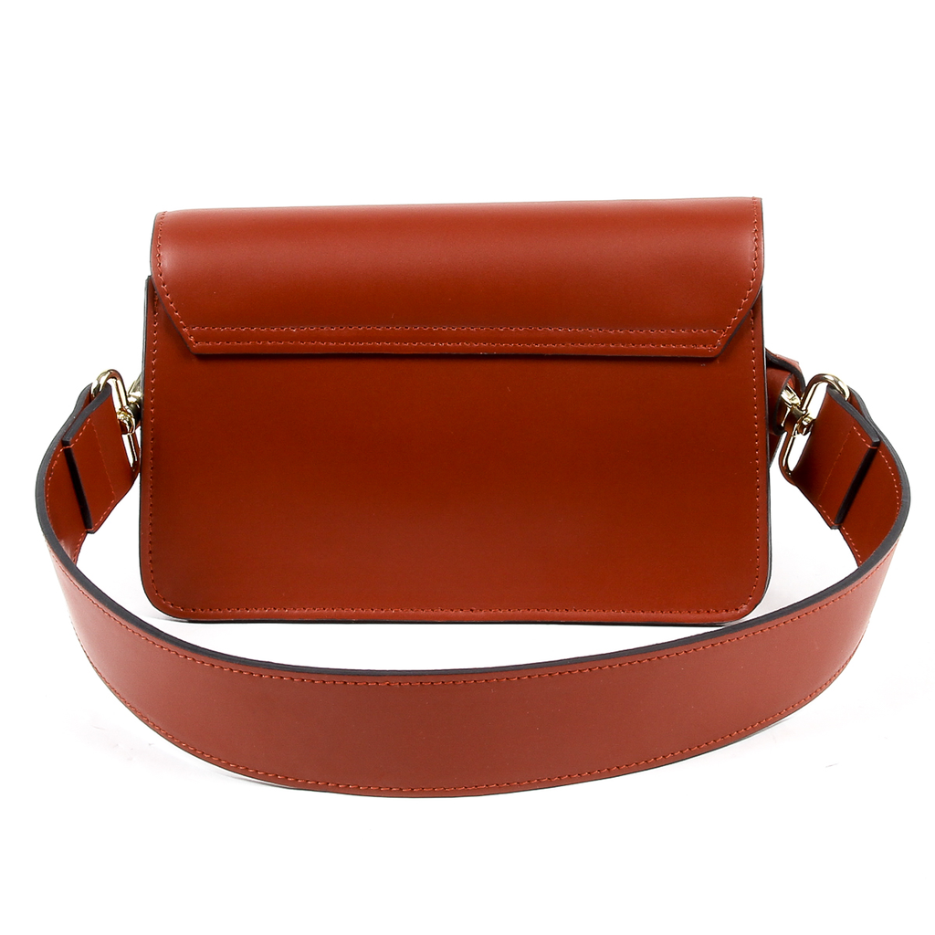 Bolso de mano Andrew Charles para mujer, color rojo, CAITLYN