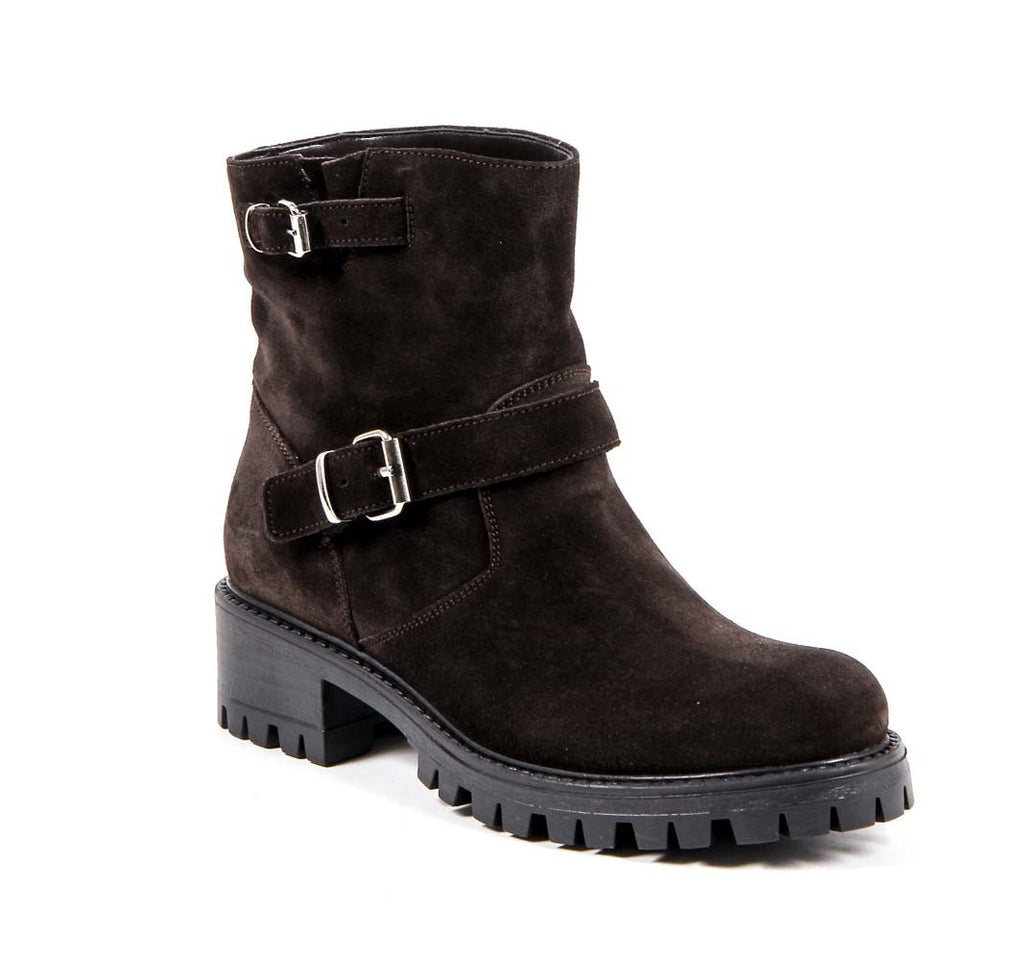 Bota corta para mujer V 1969 Italia B1441 VELOUR T. MORO