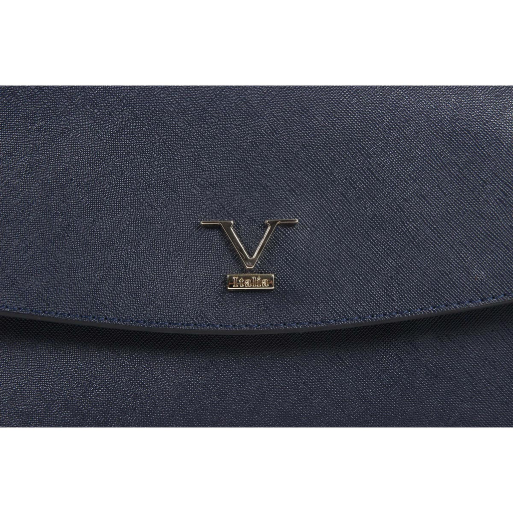 Bolso de mano para mujer V 1969 Italia VE09 AZUL MARINO