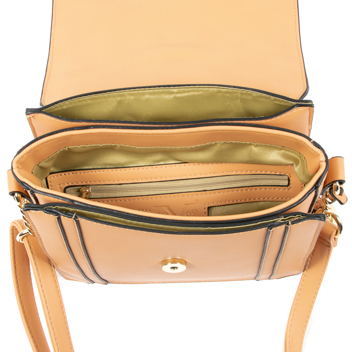 Bolso de mano para mujer V 1969 Italia Rosa LINDA