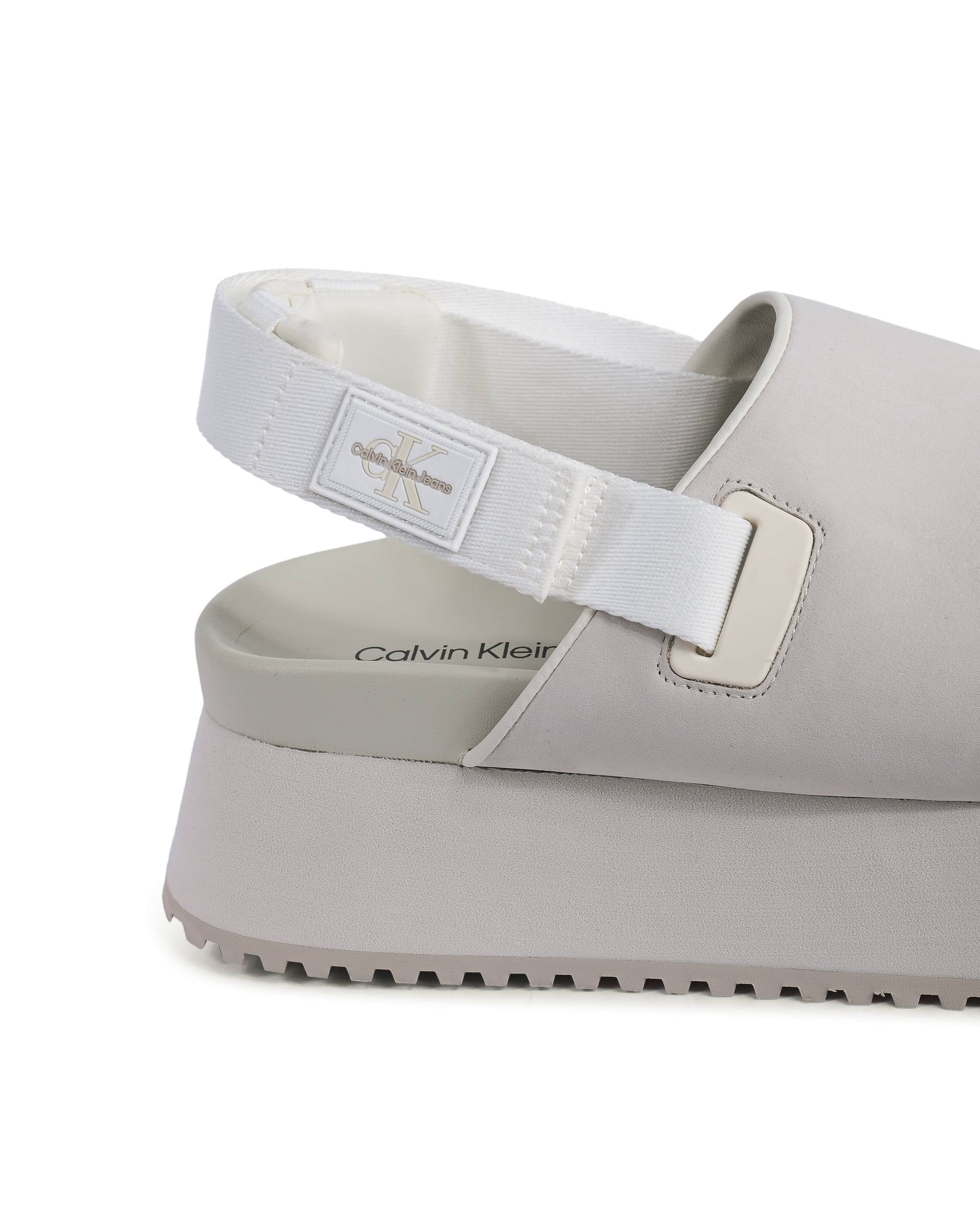 Sandalias Calvin Klein para mujer beige YW0YW014390GI