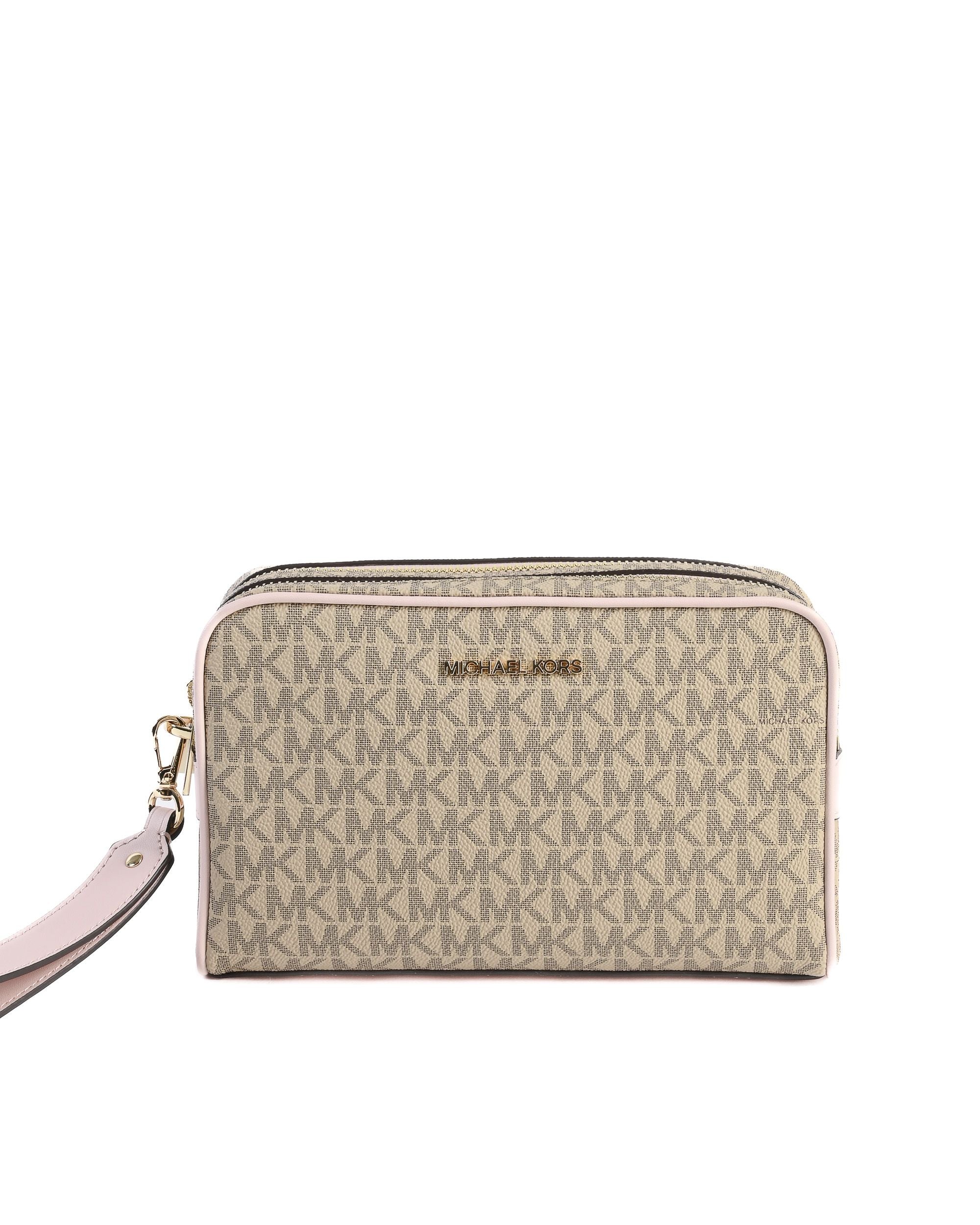 Michael Kors - Bolso de viaje mediano tipo pulsera 35S3GTTW2B, colorete en polvo
