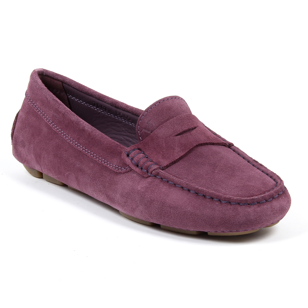 Mocasines V 1969 Italia para mujer, morados, AMALFI