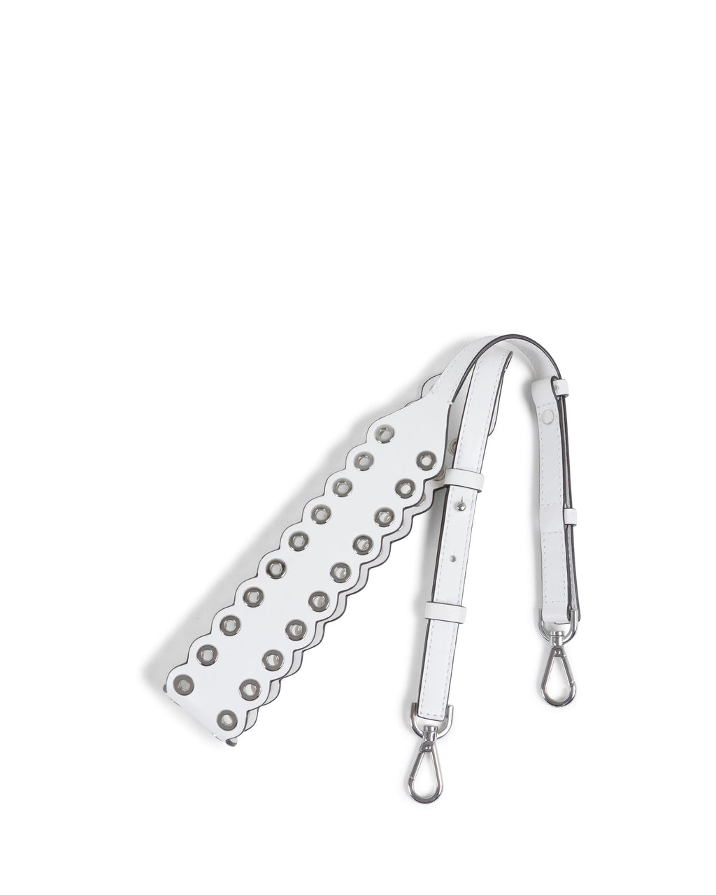Bolso con correa para guitarra Michael Kors para mujer 30S8SG9N1I blanco óptico