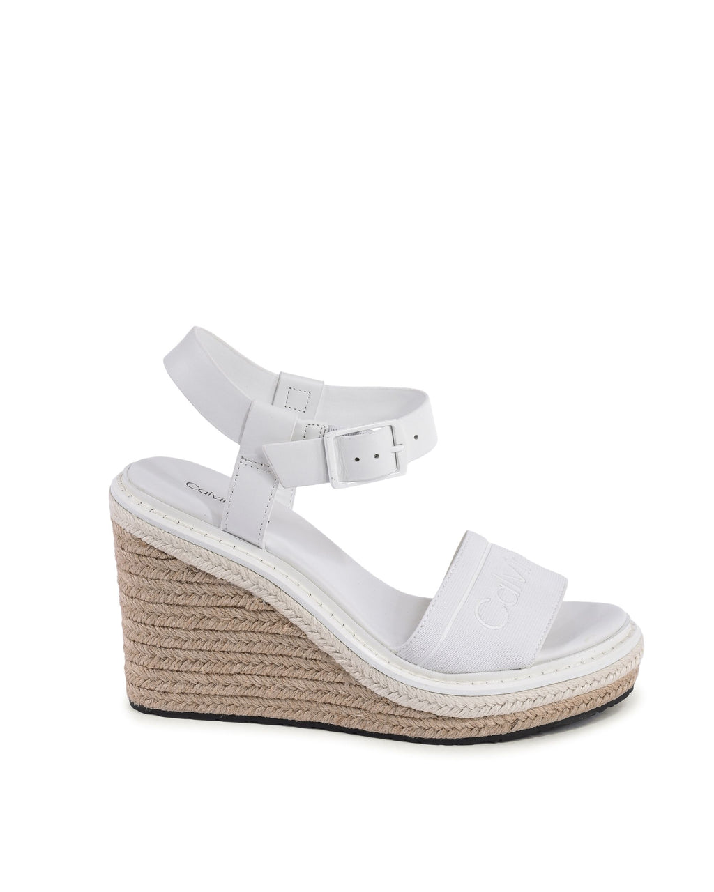 Sandalias Calvin Klein para mujer BLANCAS HW0HW02050YBR