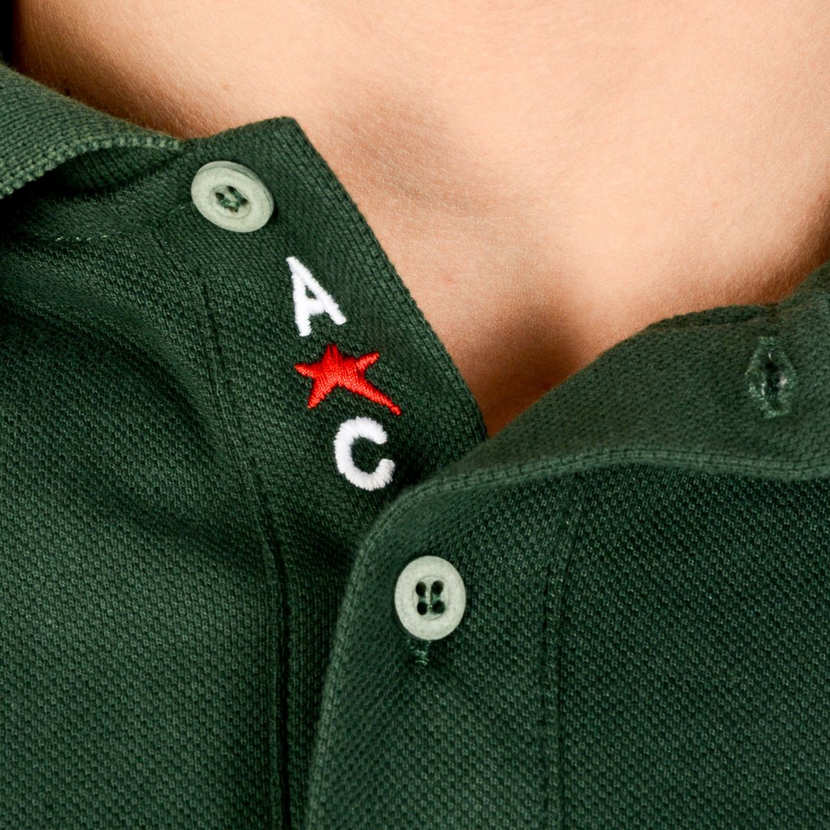 Polo para hombre Andrew Charles By Andy Hilfiger PT160 32001 ALABAMA GREEN