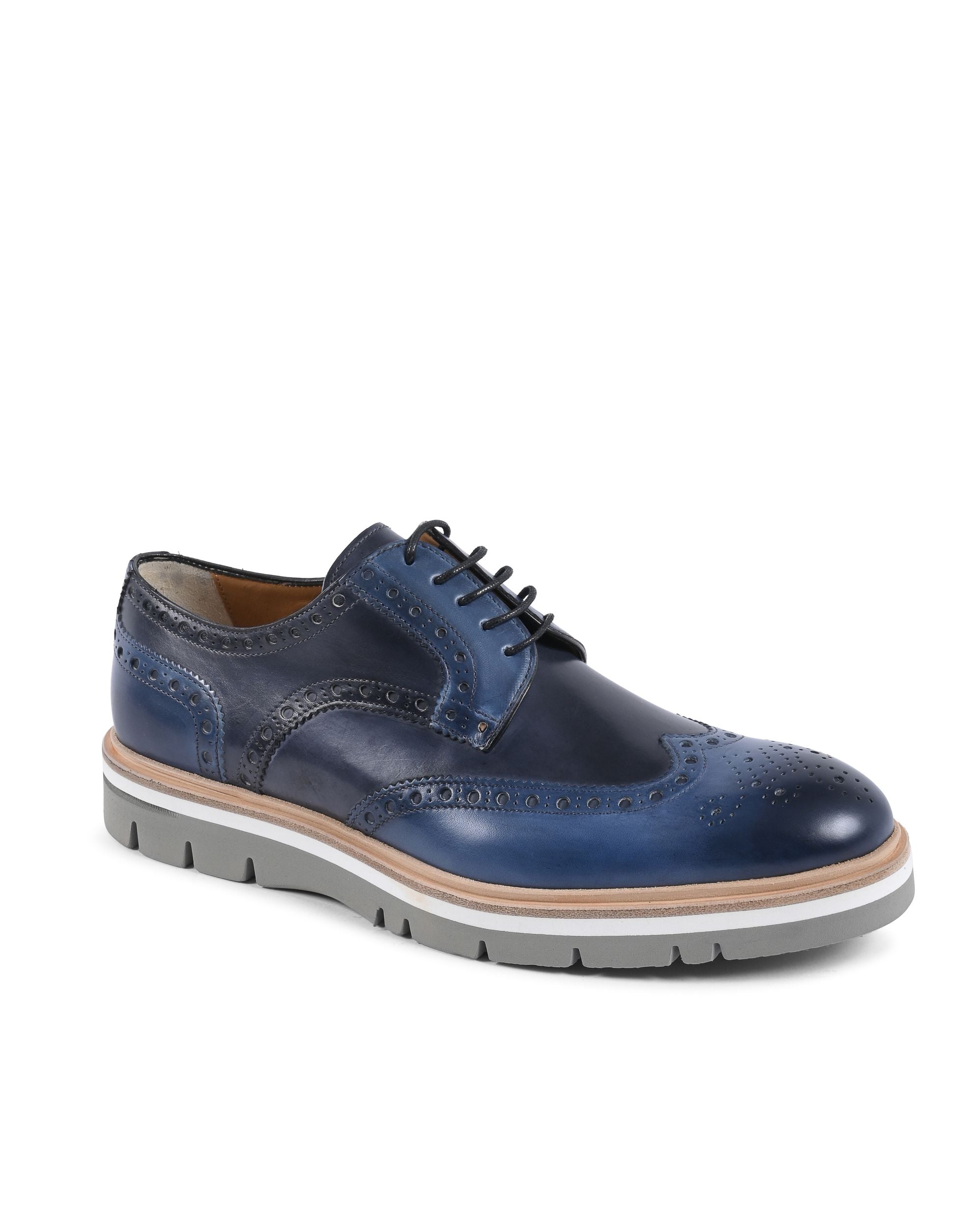 Zapatos brogue para hombre Dee Ocleppo EB131 VIT VELA LUC NICOL