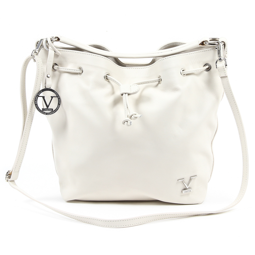 Bolso de mano para mujer V 1969 Italia V005-S SOFT CREMA