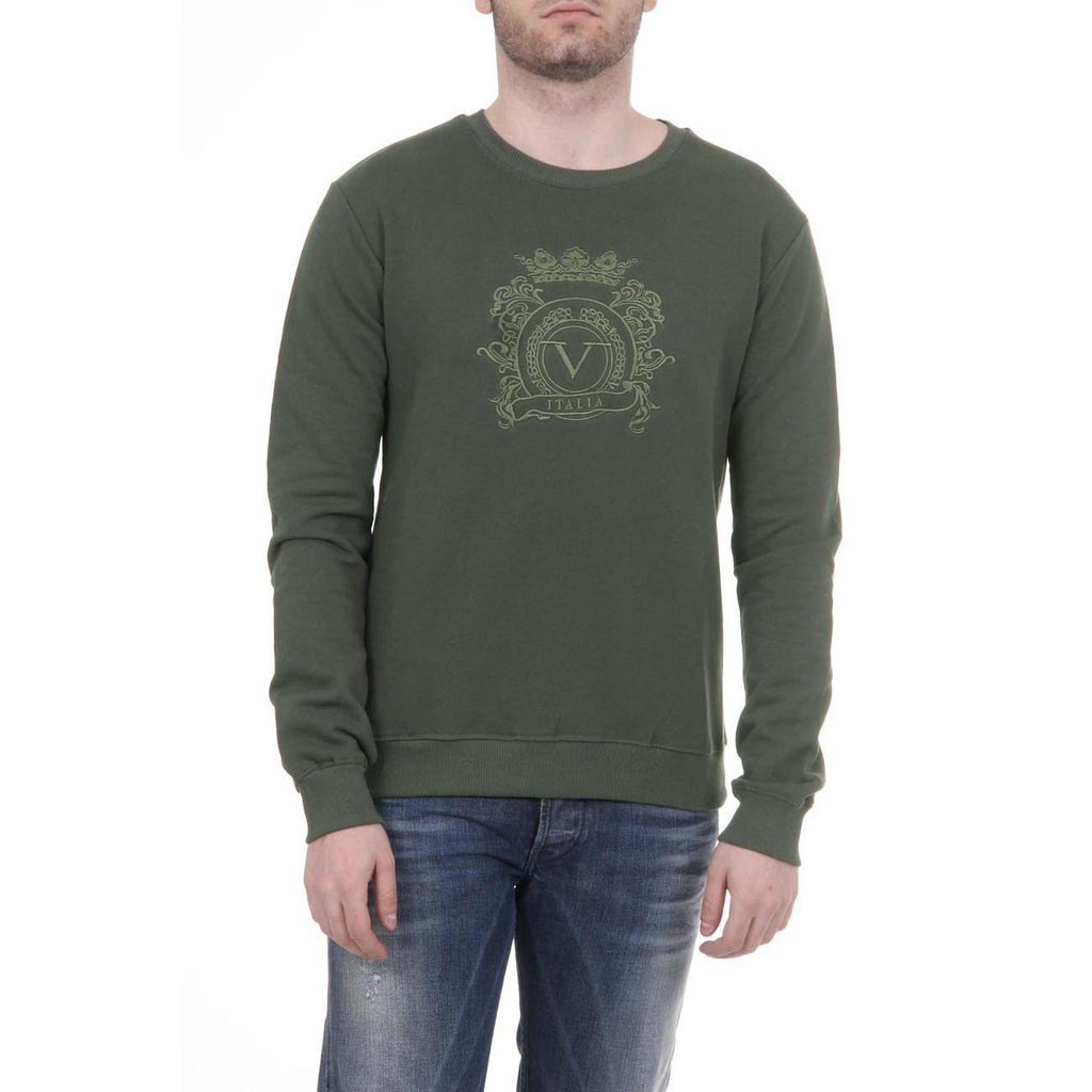 Suéter para hombre V 1969 Italia ART. 4469 VERDE MILITAR
