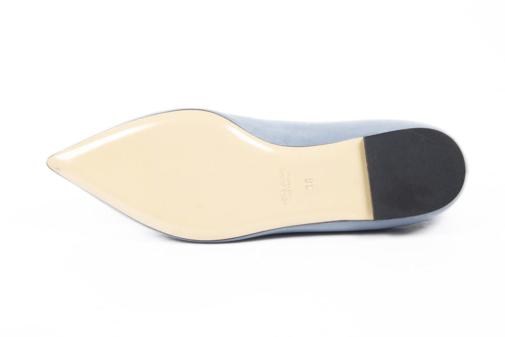 V 1969 Italia Bailarina sin cordones para mujer 285718-1 Nappa Acquarius
