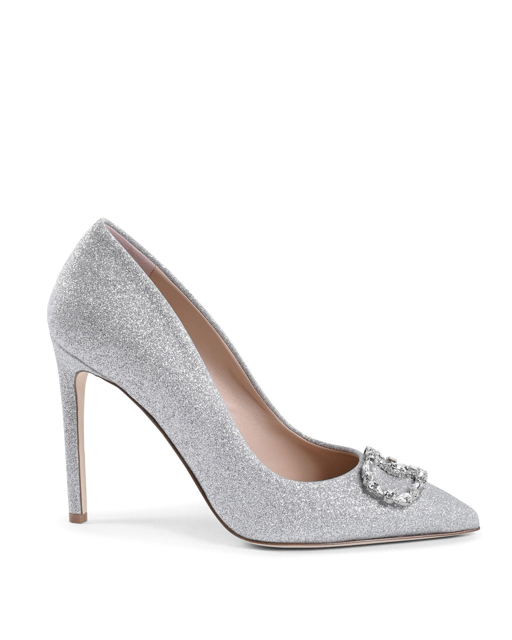 Zapatos de salón Cenicienta - Plata brillante 