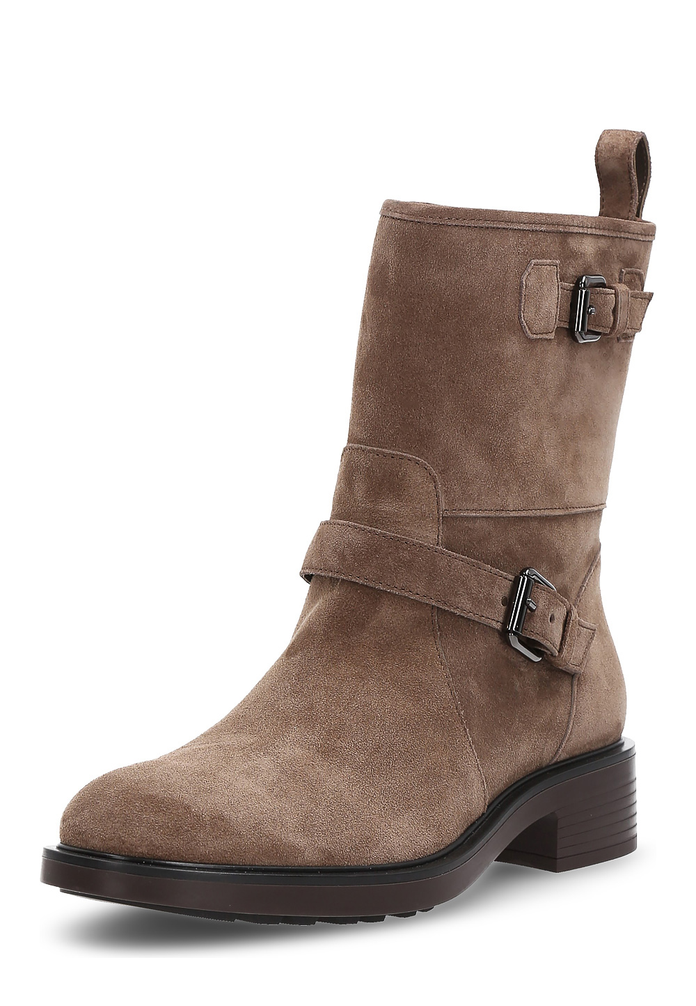 Hogan Womens Short Boot Brown HXW3320J010BYEC407