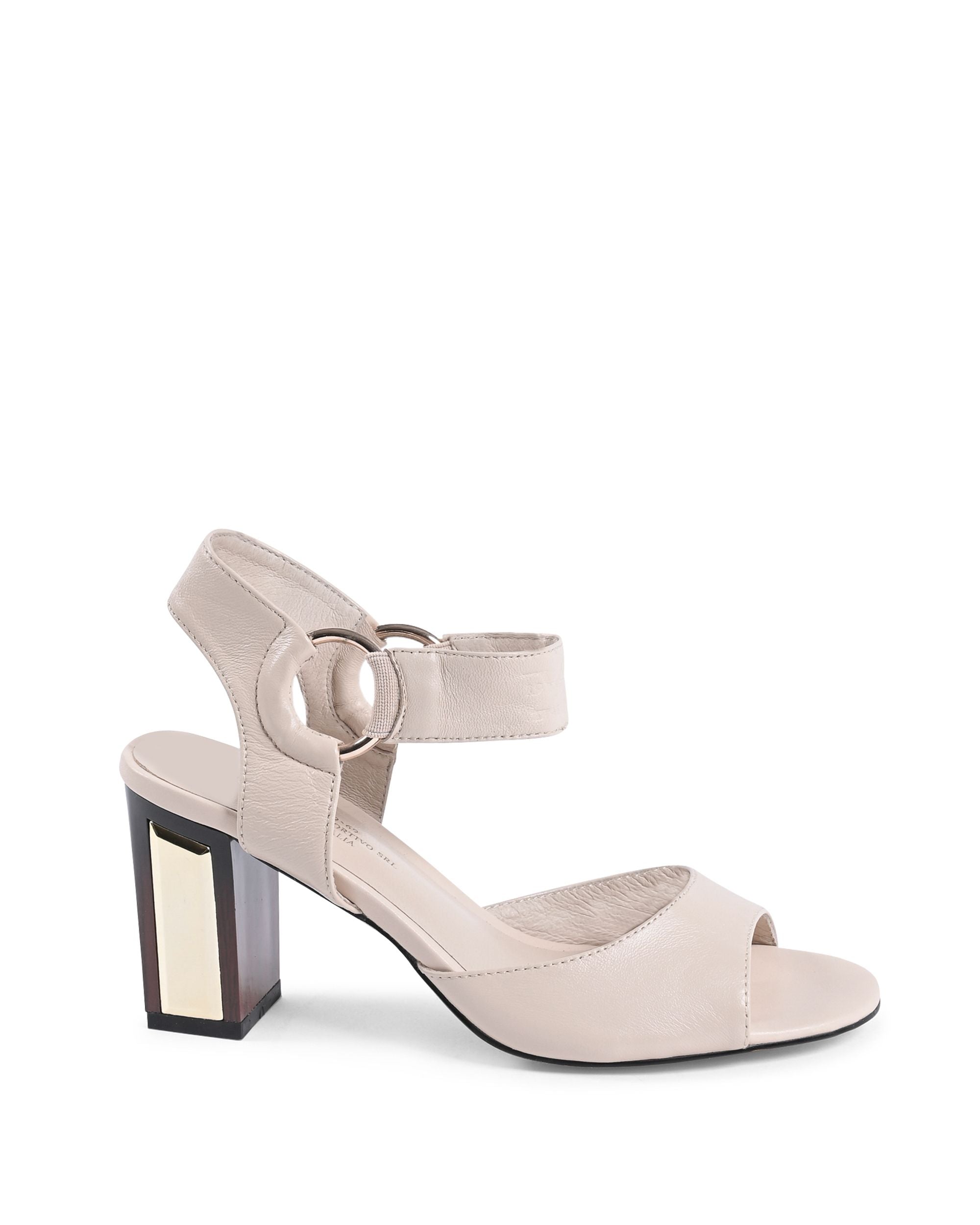 19V69 Italia Sandalia para mujer Beige AM NW123-60 BEIGE