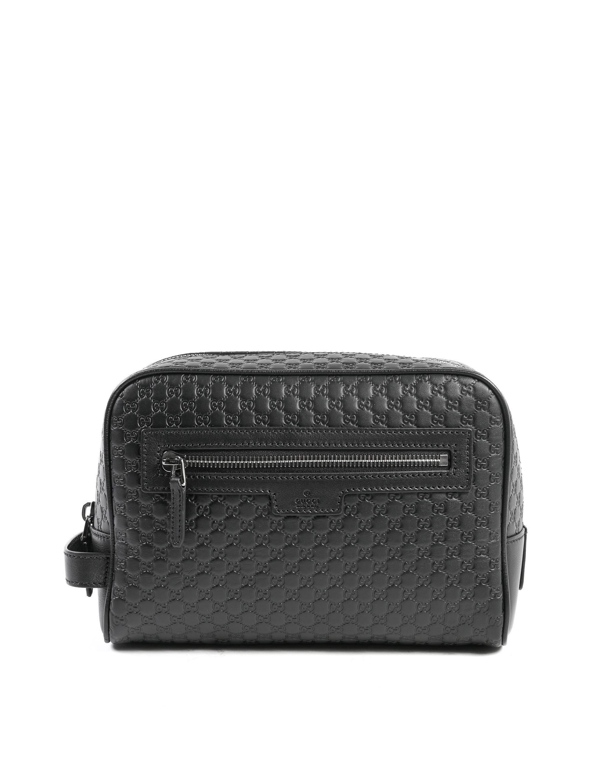 Gucci Guccissima leather toiletry travel bag 419775 BMJ1R 1000