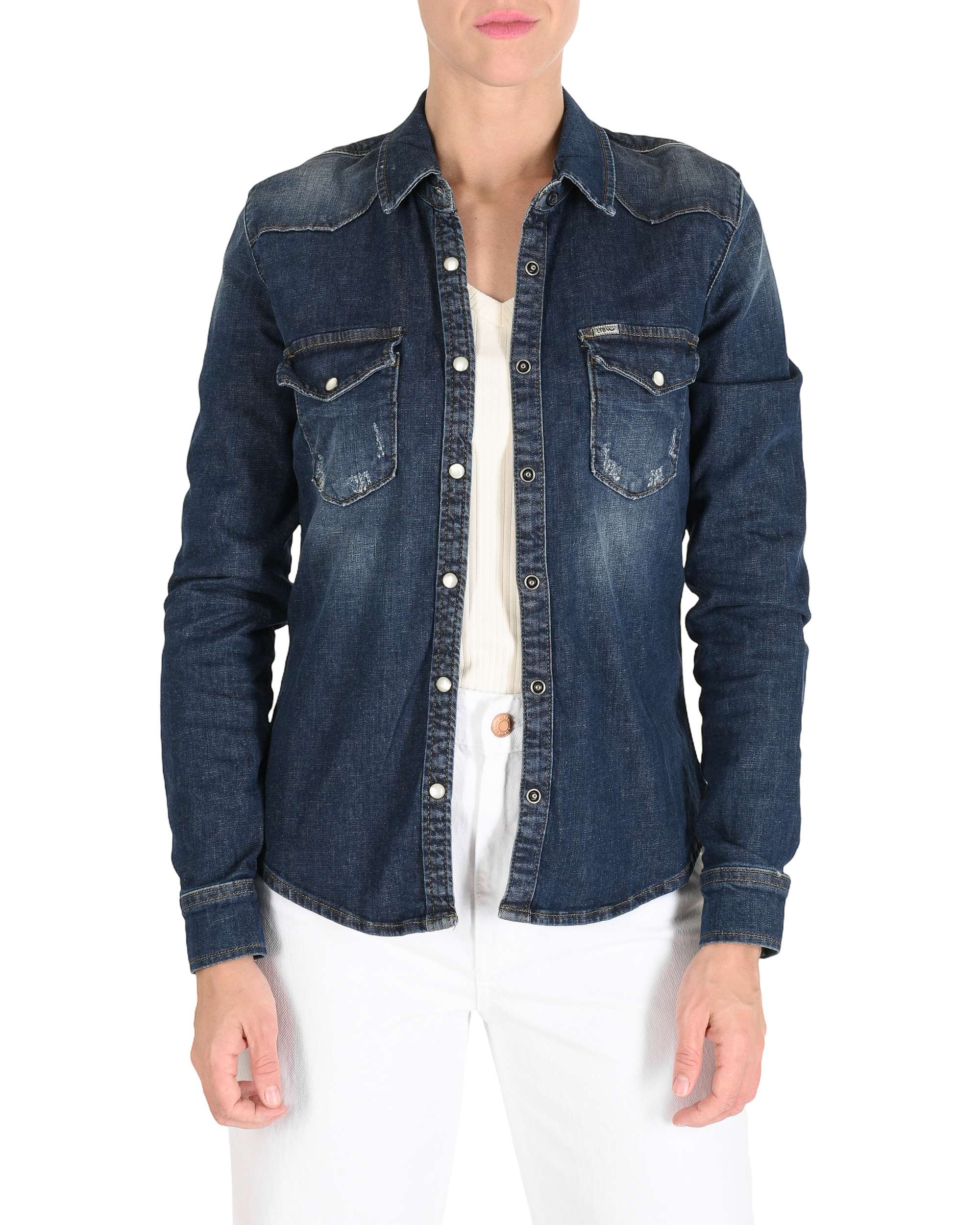 Camisa vaquera para mujer LTB 60474 53937 LUCINDA