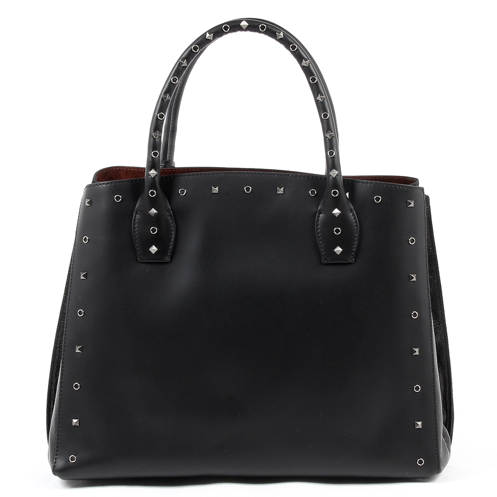 Andrew Charles Womens Handbag Black NELLY