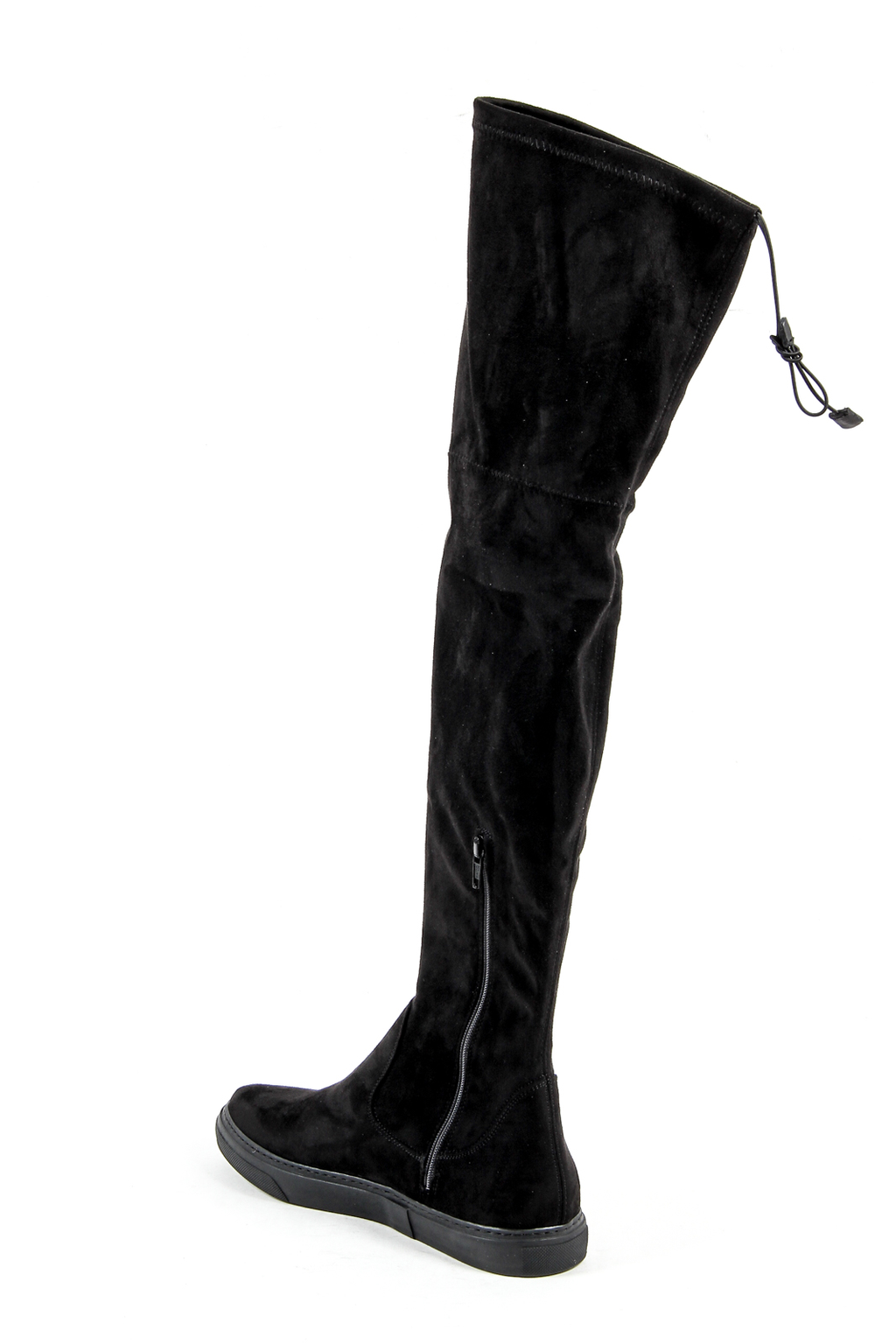V 1969 Italia Womens High Boot Black GLASS