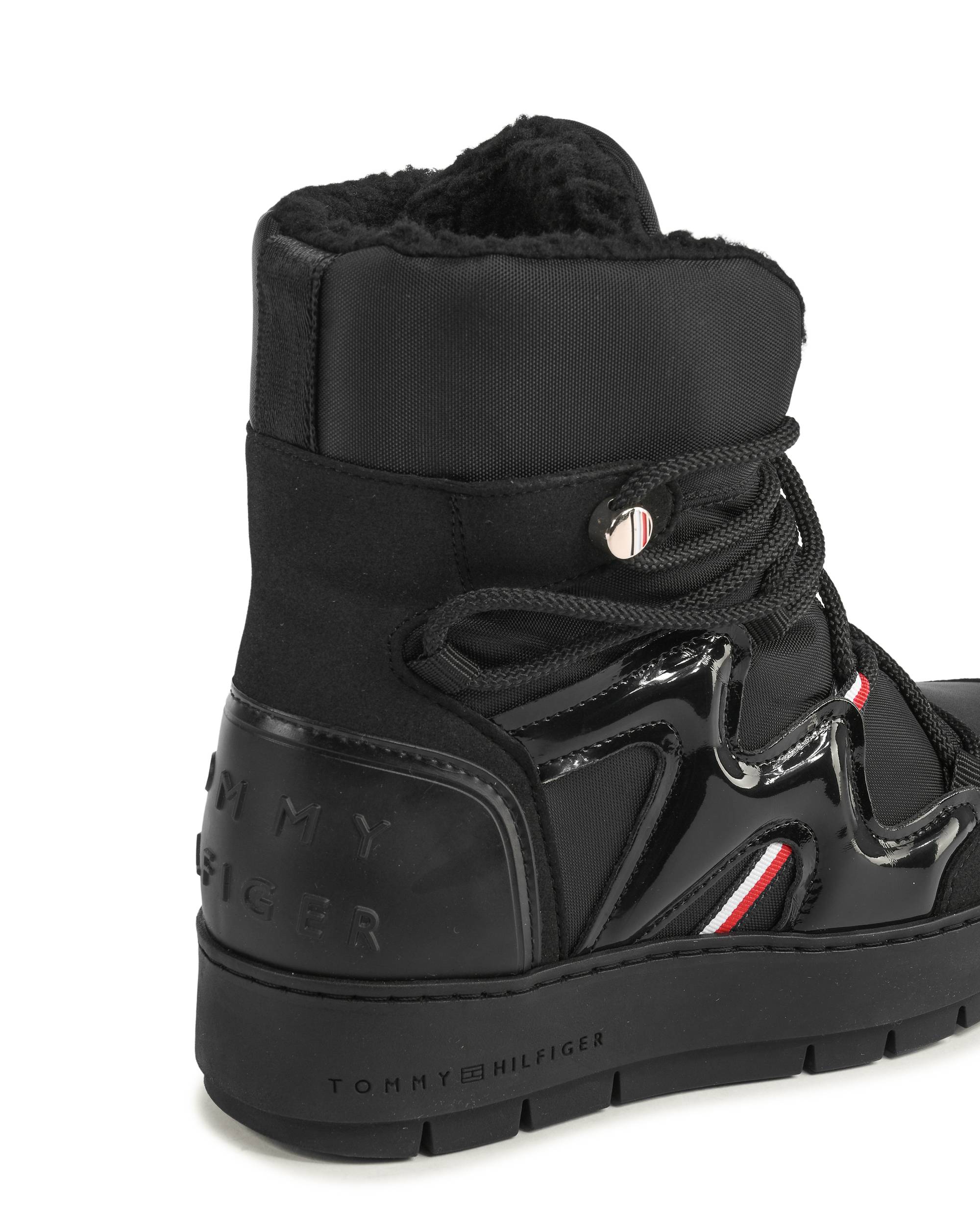Botas Tommy Hilfiger para mujer NEGRAS FW0FW07852BDS