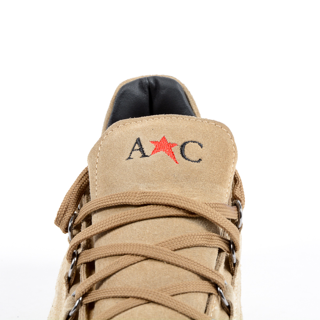 Andrew Charles Mens Sneaker Beige PRINCE