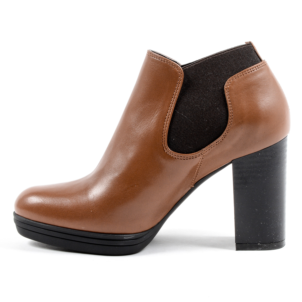 V 1969 Italia - Botines de tacón para mujer, color marrón, GRACY