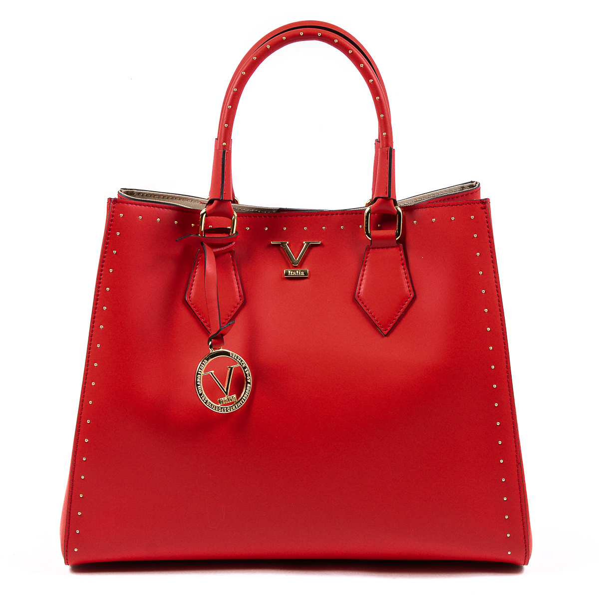 Bolso de mano para mujer V 1969 Italia G550-52 RUGA CARMINIO