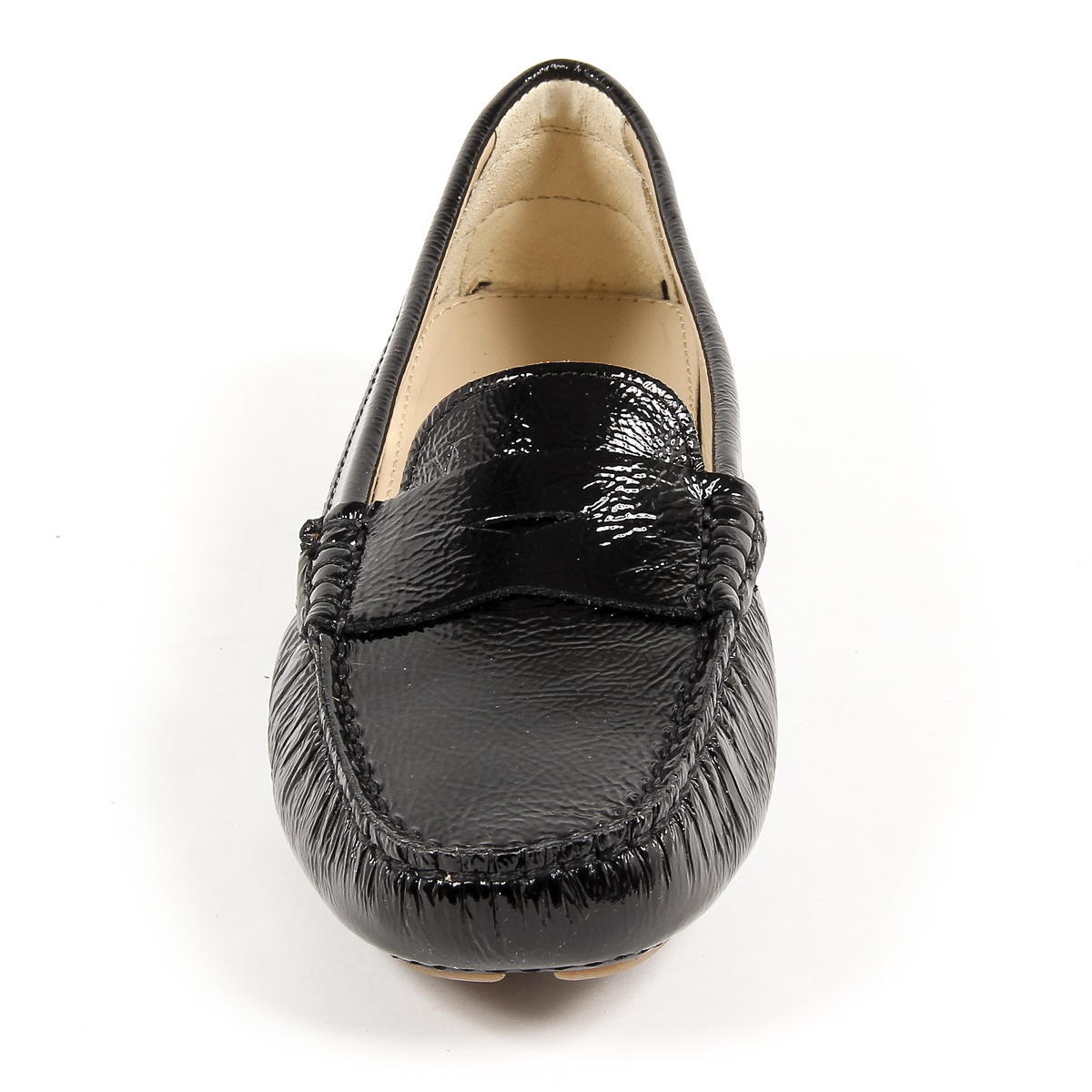 V 1969 Italia Womens Loafer Black AMALFI