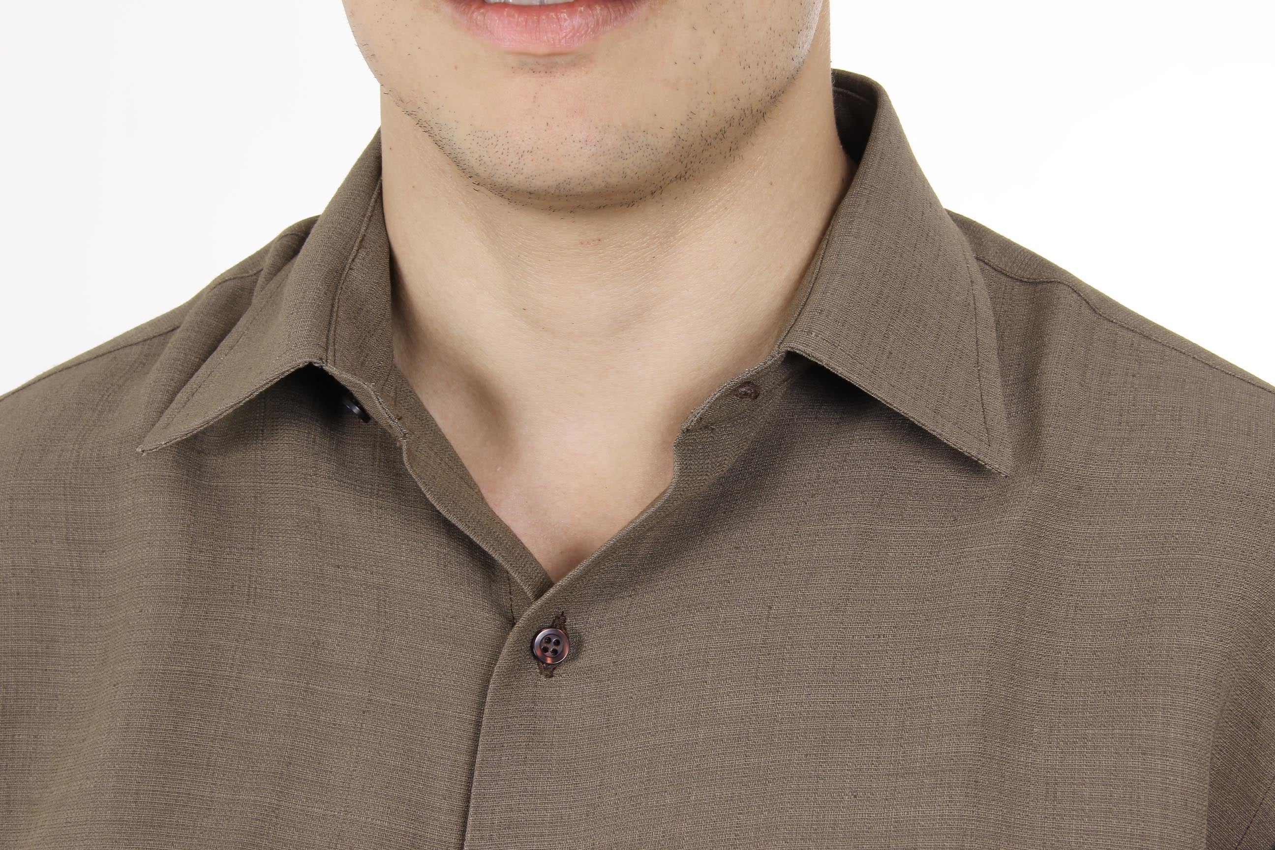 Camisa clásica moderna de corte italiano para hombre V 1969 377 ART. 410