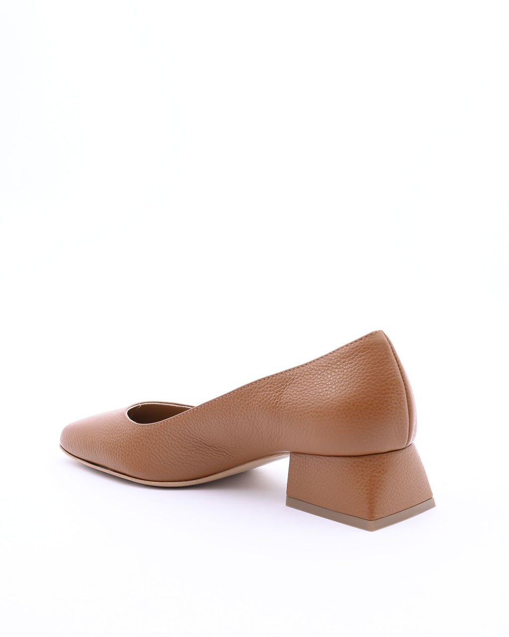 19V69 Italia Womens Heeled Ballerina SOFIA BOTTOLATO CUOIO