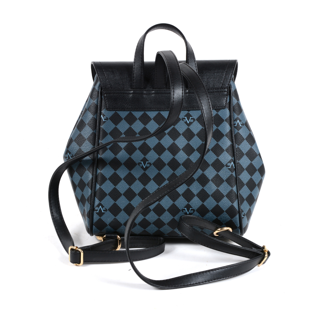 V 1969 Italia Womens Backpack Blue LIBANO