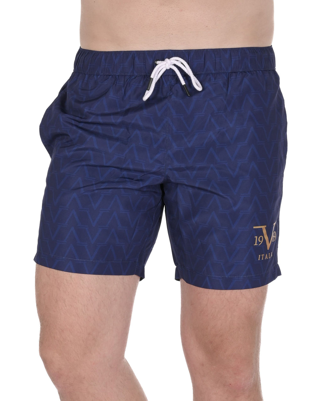 19V69 Italia Mens Swimwear Trunk VSC1MBM09 NAVY