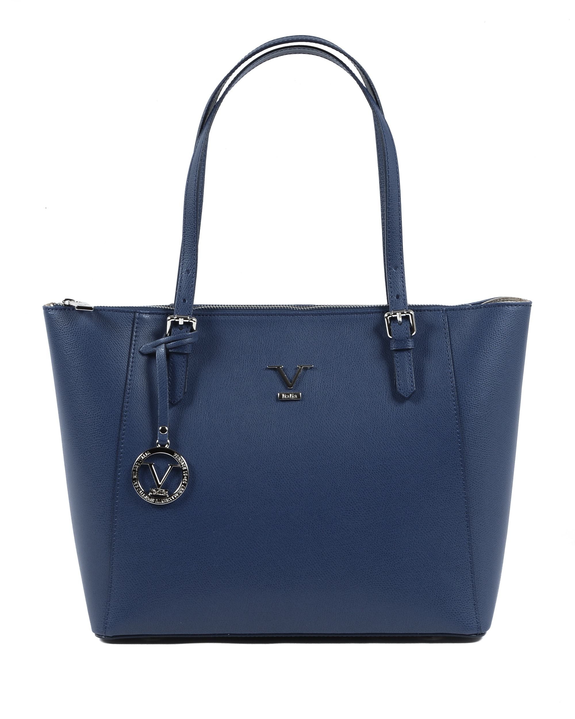 Bolso de hombro para mujer V Italia Azul V09 PALMELLATO BLUE JEANS